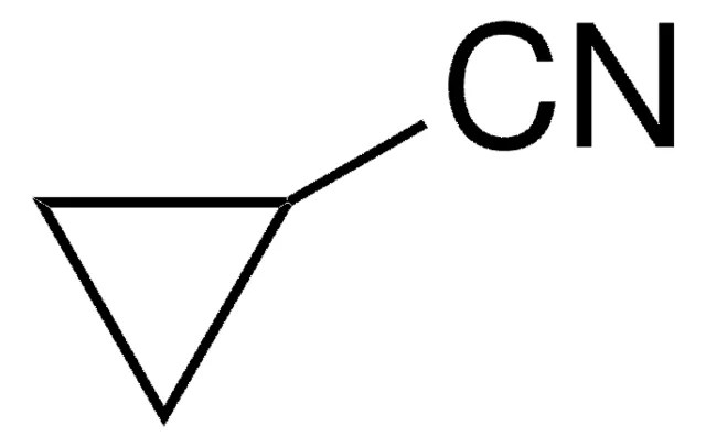 Cyclopropanecarbonitrile structure, CAS 5500-21-0