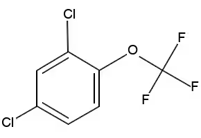 1,3-Dichloro-4-(trifluoromethoxy)benzene structure, CAS 451-85-4