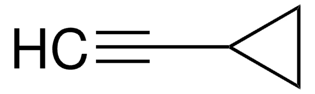 Cyclopropylacetylene structure, CAS 6746-94-7
