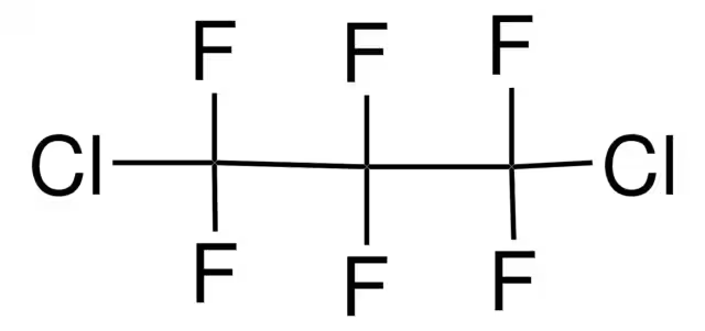 1,3-Dichlorohexafluoropropane structure, CAS 662-01-1