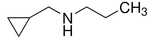 Cyclopropylmethylpropylamine structure, CAS 26389-60-6