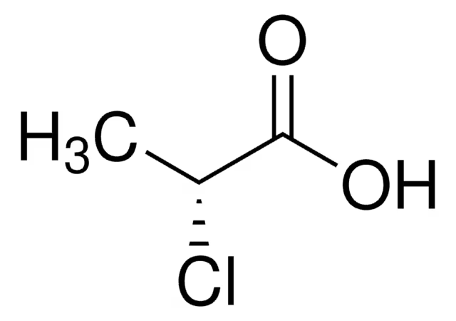 D-2-Chloropropionic acid structure, CAS 7474-05-7