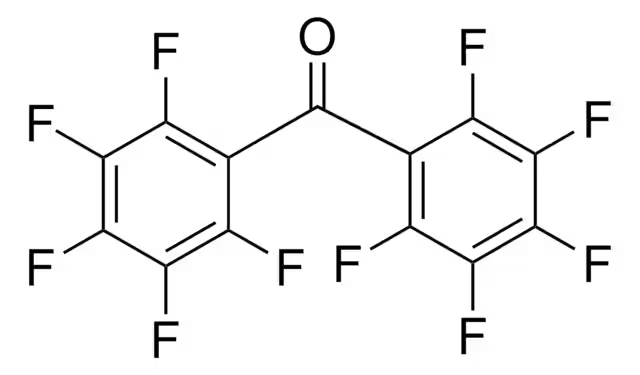 Decafluorobenzophenone structure, CAS 853-39-4