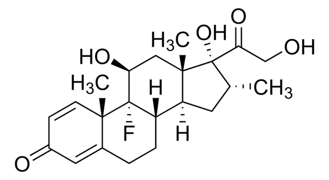 Dexamethasone structure, CAS 50-02-2