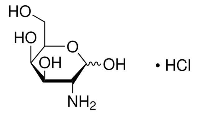 D-Galactosamine hydrochloride structure, CAS 1772-03-8