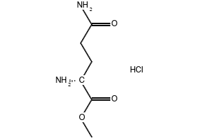 D-Glutamine methyl ester hydrochloride structure, CAS 74817-54-2