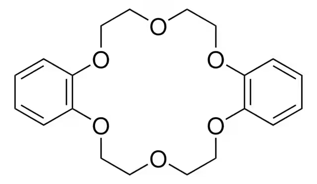 Dibenzo-18-crown-6 structure, CAS 14187-32-7