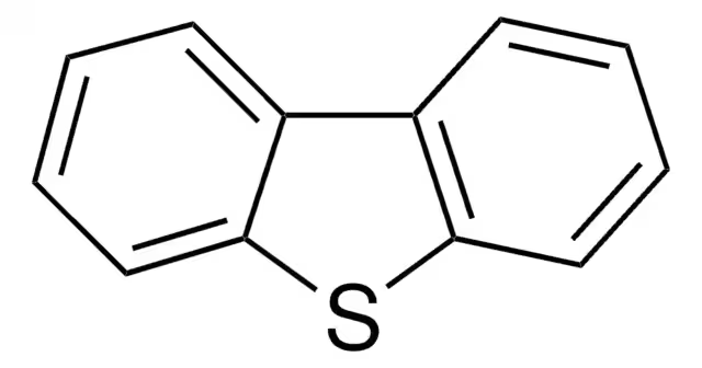 Dibenzothiophene structure, CAS 132-65-0