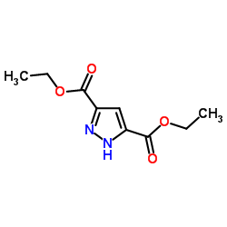 Diethyl 3,5-pyrazoledicarboxylate structure, CAS 37687-24-4