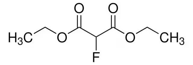Diethyl fluoromalonate structure, CAS 685-88-1