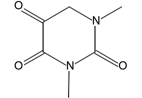 1,3-Dimethyl-5-hydroxyuracil structure, CAS 408335-42-2