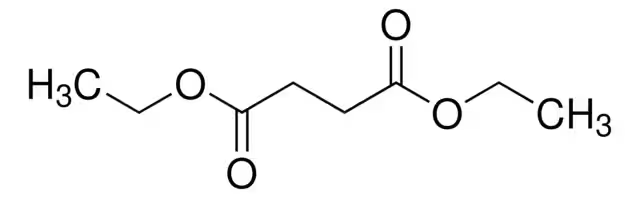 Diethyl succinate structure, CAS 123-25-1
