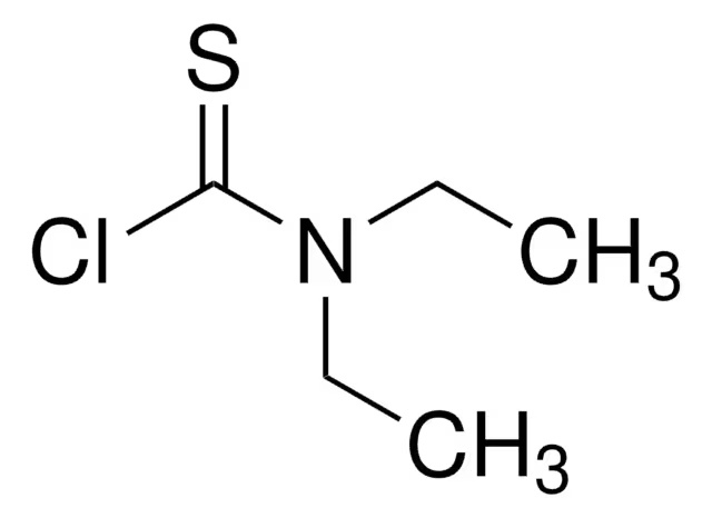 Diethyl thiocarbamoyl chloride structure, CAS 88-11-9