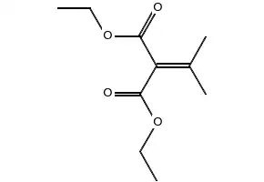 Diethylisopropylidenemalonate structure, CAS 6802-75-1