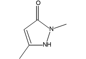 1,3-Dimethyl-5-pyrazolone structure, CAS 2749-59-9