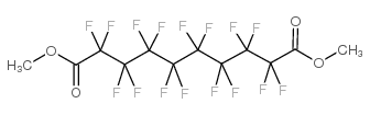 Dimethyl perfluorosebacate structure, CAS 4590-24-3