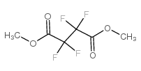 Dimethyl tetrafluorosuccinate structure, CAS 356-36-5