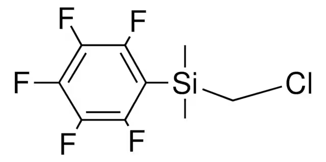 Dimethyl(pentafluorophenyl)silane structure, CAS 13888-77-2