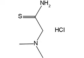 2-(Dimethylamino)thioacetamide hydrochloride structure, CAS 27366-72-9