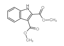 Dimethylindole-2,3-dicarboxylate structure, CAS 54781-93-0