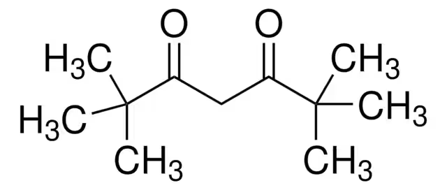Dipivaloylmethane structure, CAS 1118-71-4