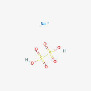 SODIUM DITHIONATE structure, CAS 7631-94-9