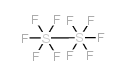 Disulphur decafluoride structure, CAS 5714-22-7