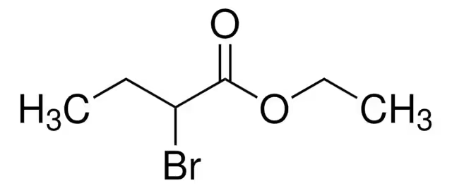 DL-Ethyl 2-bromobutyrate structure, CAS 533-68-6