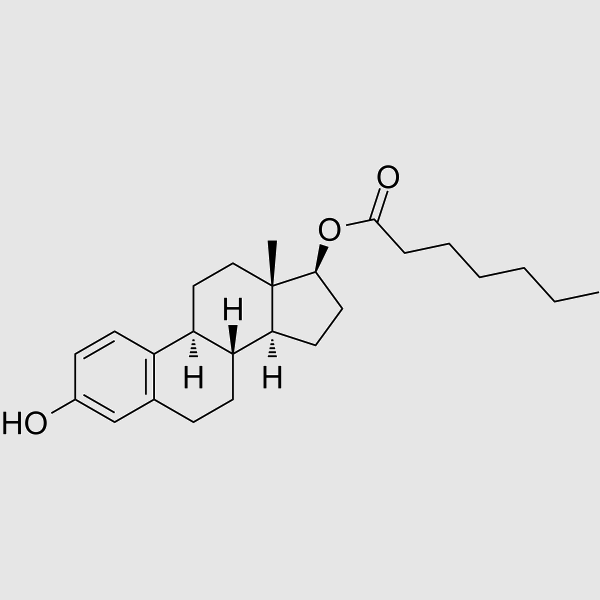 Estradiol enanthate structure, CAS 4956-37-0