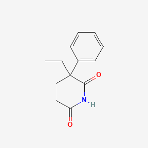 DL-Glutethimide structure, CAS 77-21-4