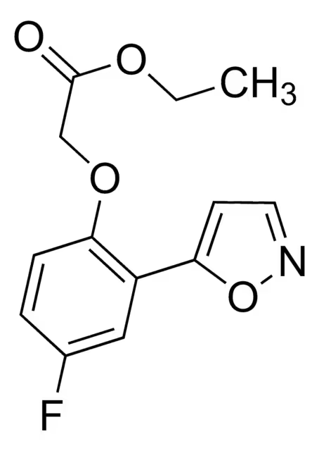 Ethyl 2-(2-chloro-4-fluoro-5-nitrophenoxy)acetate structure, CAS 439094-94-7