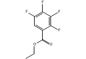 Ethyl 2,3,4,5-tetrafluorobenzoate structure, CAS 122894-73-9
