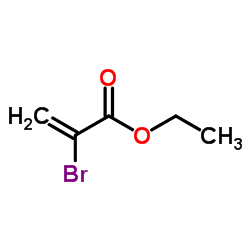 Ethyl 2-bromoacrylate structure, CAS 5459-35-8