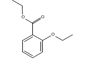 Ethyl 2-ethoxybenzoate structure, CAS 6290-24-0