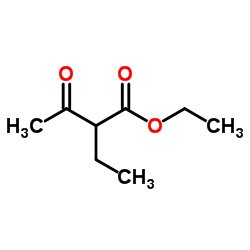 Ethyl 2-ethylacetoacetate structure, CAS 607-97-6