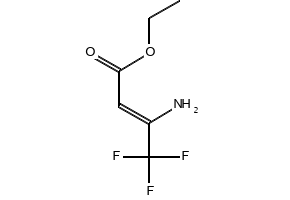 Ethyl 3-amino-4,4,4-trifluorocrotonate structure, CAS 372-29-2