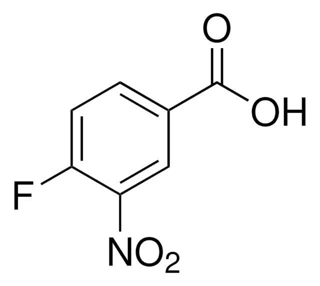 Ethyl 4-fluoro-3-nitrobenzoate structure, CAS 367-80-6