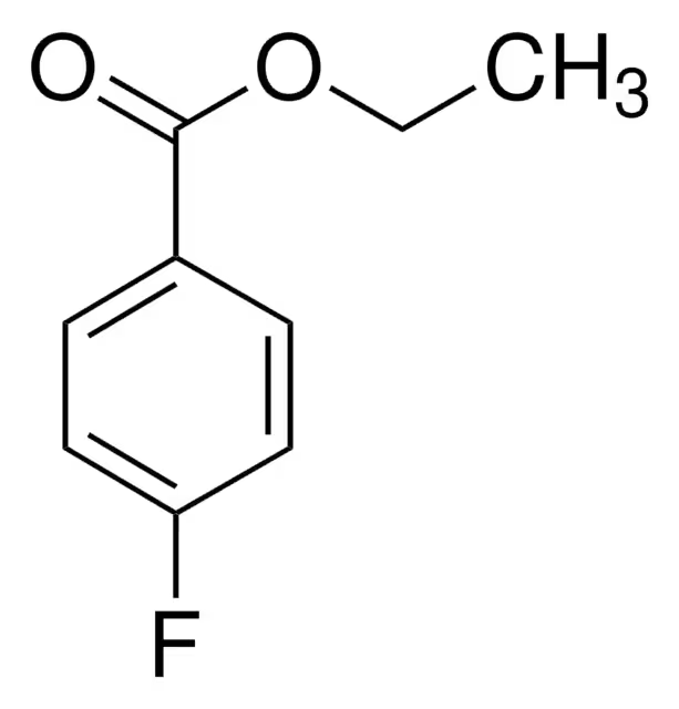 Ethyl 4-fluorobenzoate structure, CAS 451-46-7