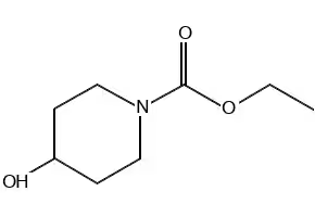 Ethyl 4-hydroxy-1-piperidinecarboxylate structure, CAS 65214-82-6