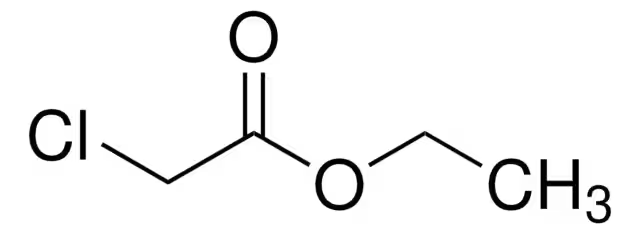 Ethyl chloroacetate structure, CAS 105-39-5