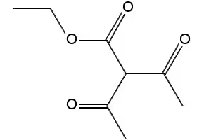 Ethyl diacetyl acetate structure, CAS 603-69-0