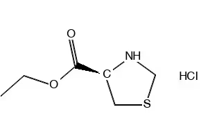 Ethyl L-thiazolidine-4-carboxylate hydrochloride structure, CAS 86028-91-3