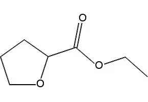 Ethyl tetrahydro-2-furoate structure, CAS 16874-34-3