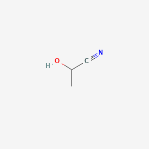 Lactonitrile structure, CAS 78-97-7