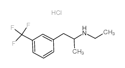 Fenfluramine hydrochloride structure, CAS 16105-77-4