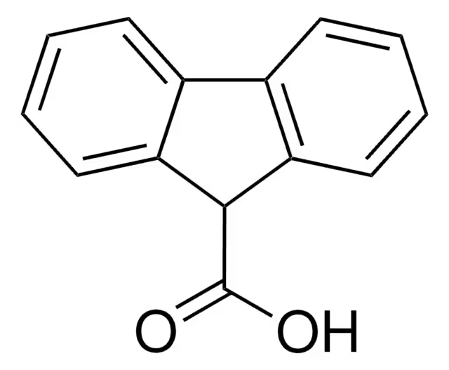Fluorene-9-carboxylic acid structure, CAS 1989-33-9