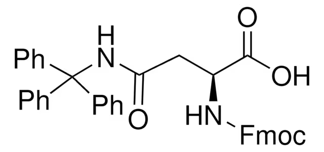 Fmoc-Asn(Trt)-OH structure, CAS 132388-59-1
