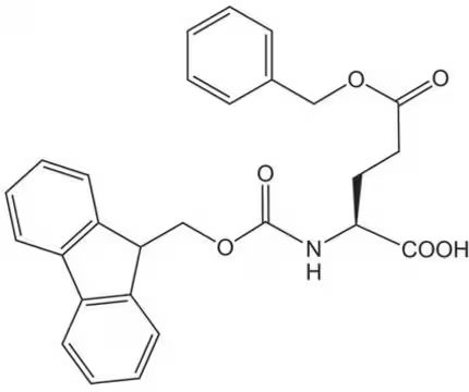 Fmoc-Glu(OBzl)-OH structure, CAS 123639-61-2