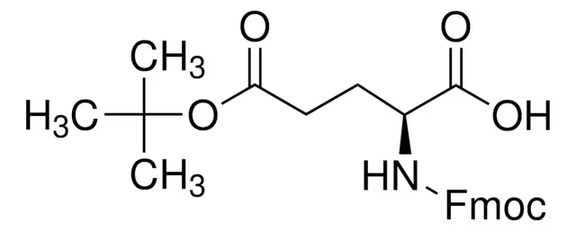 Fmoc-Glu(OtBu)-OH structure, CAS 71989-18-9