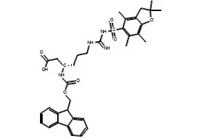 Fmoc-Homoarg(Pbf)-OH structure, CAS 401915-53-5